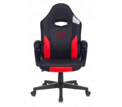 Кресло игровое Zombie HERO BATTLEZONE черный/красный эко.кожа с подголов. крестовина пластик