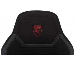 Кресло игровое Zombie 10 черный текстиль/эко.кожа крестовина пластик-foto5