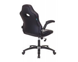 Кресло игровое Zombie VIKING-1N черный эко.кожа крестовина пластик-foto4