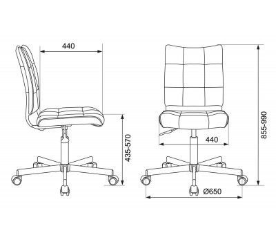 Кресло Бюрократ CH-330M темно-синий Light-27 крестовина металл хром