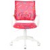 Кресло детское Бюрократ KD-W4 малиновый Sticks 05 крестовина пластик белый пластик белый
