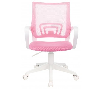 Кресло Бюрократ CH-W695NLT розовый TW-06A TW-13A сетка/ткань крестовина пластик пластик белый