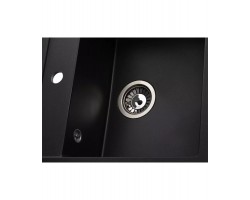 Кухонная мойка MODENA 1B BLACK METAL. KUPPERSBERG-foto3