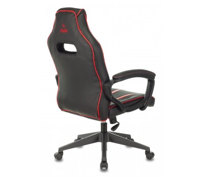 Кресло игровое Zombie A3 черный/красный эко.кожа крестовина пластик