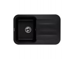 Кухонная мойка LIRA 1B1D BLACK METALLIC KUPPERSBERG