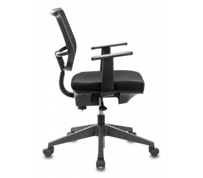 Кресло Бюрократ CH-535 черный TW-01 TW-11 сетка/ткань крестовина пластик