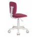 Кресло детское Бюрократ CH-W204NX розовый 26-31 крестовина пластик пластик белый