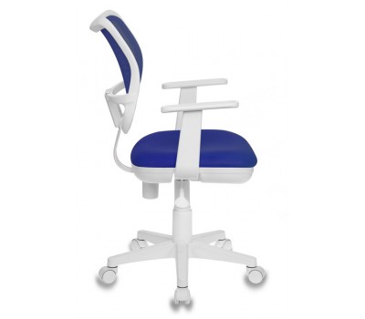 Кресло детское Бюрократ Ch-W797 синий сиденье синий TW-10 сетка/ткань крестовина пластик пластик белый