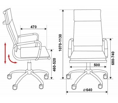 Кресло руководителя Бюрократ Ch-993 слоновая кость эко.кожа крестовина металл хром