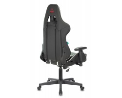 Кресло игровое Zombie A4 черный/белый эко.кожа с подголов. крестовина пластик-foto4