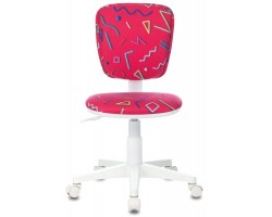 Кресло детское Бюрократ CH-W204NX малиновый Sticks 05 крестовина пластик пластик белый-foto2