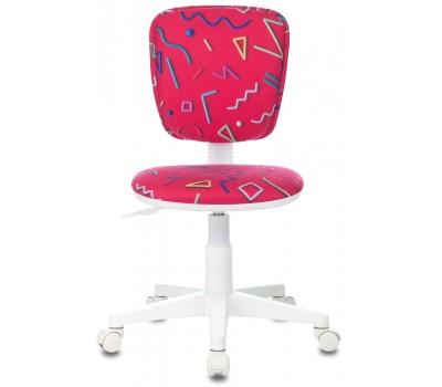 Кресло детское Бюрократ CH-W204NX малиновый Sticks 05 крестовина пластик пластик белый