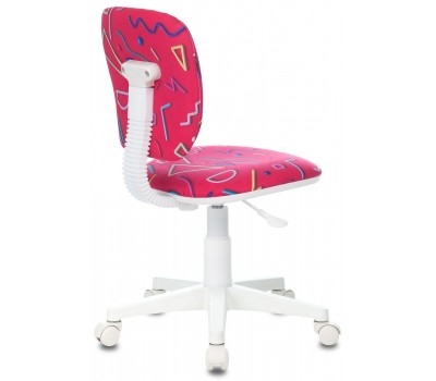 Кресло детское Бюрократ CH-W204NX малиновый Sticks 05 крестовина пластик пластик белый