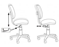 Кресло детское Бюрократ CH-W204NX малиновый Sticks 05 крестовина пластик пластик белый-foto6