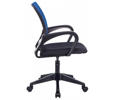 Кресло Бюрократ CH-695NLT синий TW-05 сиденье черный TW-11 сетка/ткань крестовина пластик