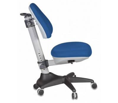 Кресло детское Бюрократ KD-2 синий TW-10 крестовина пластик