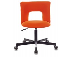 Кресло Бюрократ KF-1M оранжевый 26-29-1 крестовина металл черный-foto2
