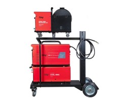 FUBAG Сварочный полуавтомат инвертор XMIG 500T DW PULSE + Подающий механизм DRIVE XMIG DW PULSE + Горелка FB 550W 3m + Блок жидкостного охлаждения Cool XMIG + Шланг-пакет 5 метров 70мм2 14 pol с жидкостным охлаждением + Тележка XMIG-foto2
