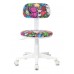 Кресло детское Бюрократ CH-W201NX мультиколор маскарад крестовина пластик пластик белый