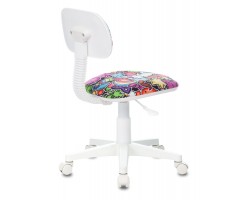 Кресло детское Бюрократ CH-W201NX мультиколор маскарад крестовина пластик пластик белый-foto4