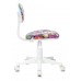 Кресло детское Бюрократ CH-W201NX мультиколор маскарад крестовина пластик пластик белый