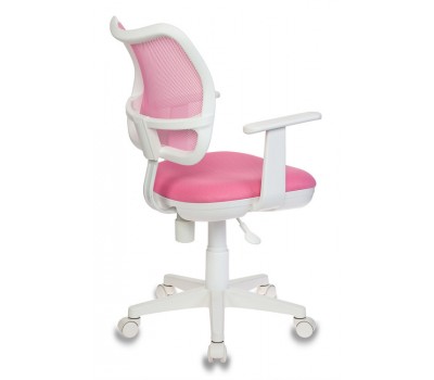 Кресло детское Бюрократ Ch-W797 розовый сиденье розовый TW-13A сетка/ткань крестовина пластик пластик белый