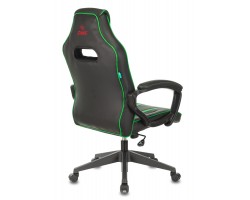 Кресло игровое Zombie A3 черный/зеленый эко.кожа крестовина пластик-foto4