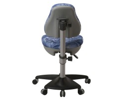 Кресло детское Бюрократ KD-2 синий джинса 50-31 крестовина пластик-foto4