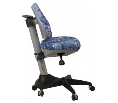 Кресло детское Бюрократ KD-2 синий джинса 50-31 крестовина пластик