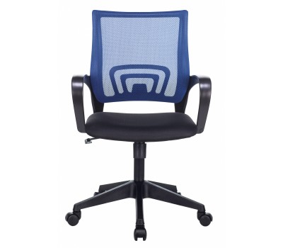 Кресло Бюрократ CH-695N синий TW-05 сиденье черный TW-11 сетка/ткань крестовина пластик