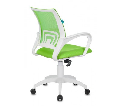 Кресло Бюрократ CH-W695N салатовый TW-03A TW-18 сетка/ткань крестовина пластик пластик белый