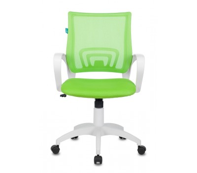 Кресло Бюрократ CH-W695N салатовый TW-03A TW-18 сетка/ткань крестовина пластик пластик белый