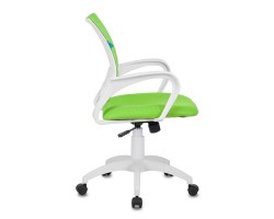 Кресло Бюрократ CH-W695N салатовый TW-03A TW-18 сетка/ткань крестовина пластик пластик белый-foto3