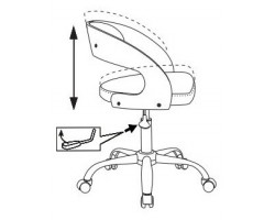 Кресло Бюрократ CH-370SL черный эко.кожа крестовина металл хром-foto6