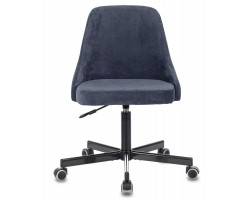 Кресло Бюрократ CH-340M темно-синий Light-27 крестовина металл-foto2