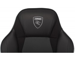 Кресло игровое Zombie GAME 17 черный текстиль/эко.кожа крестовина пластик-foto6