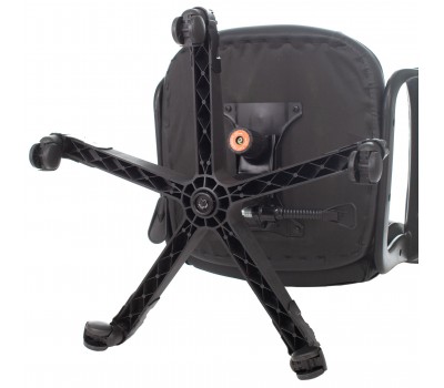 Кресло игровое Zombie GAME 17 черный текстиль/эко.кожа крестовина пластик