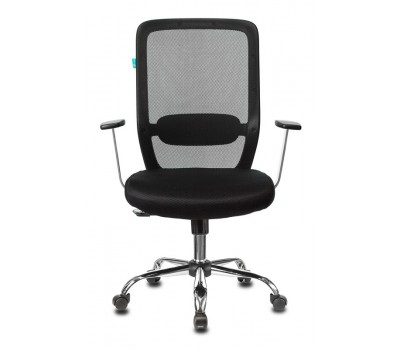 Кресло Бюрократ CH-899SL черный TW-01 сиденье черный TW-11 сетка/ткань крестовина металл хром