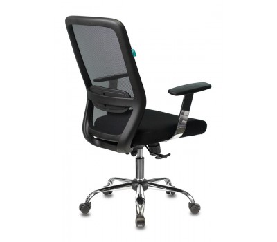 Кресло Бюрократ CH-899SL черный TW-01 сиденье черный TW-11 сетка/ткань крестовина металл хром