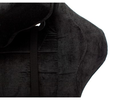 Кресло игровое Zombie VIKING KNIGHT Fabric черный Light-20 с подголов. крестовина металл