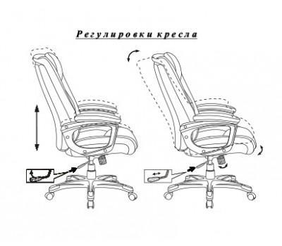 Кресло руководителя Бюрократ T-9914 черный рец.кожа/кожзам крестовина пластик пластик серебро