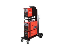 FUBAG Сварочный полуавтомат инвертор INMIG 500T DW SYN PULSE + Подающий механизм DRIVE INMIG DW SYN PULSE + Горелка FB 550W 3m + Блок охлаждения + Тележка  + Шланг пакет 5м