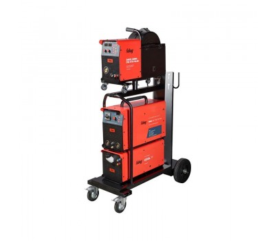 FUBAG Сварочный полуавтомат инвертор INMIG 500T DW SYN PULSE + Подающий механизм DRIVE INMIG DW SYN PULSE + Горелка FB 550W 3m + Блок охлаждения + Тележка  + Шланг пакет 5м