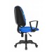 Кресло Бюрократ CH-1300N синий Престиж+ 3C06 крестовина пластик