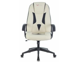 Кресло игровое Zombie Viking-8 белый/черный эко.кожа крестовина пластик-foto2