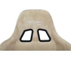 Кресло игровое Zombie VIKING KNIGHT Fabric песочный Light-21 с подголов. крестовина металл-foto13