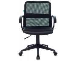 Кресло Бюрократ CH-590 черный сиденье черный эко.кожа/сетка крестовина пластик-foto2