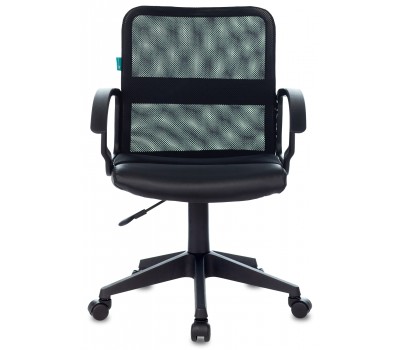 Кресло Бюрократ CH-590 черный сиденье черный эко.кожа/сетка крестовина пластик