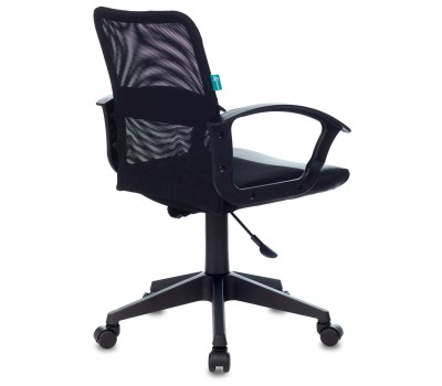 Кресло Бюрократ CH-590 черный сиденье черный эко.кожа/сетка крестовина пластик