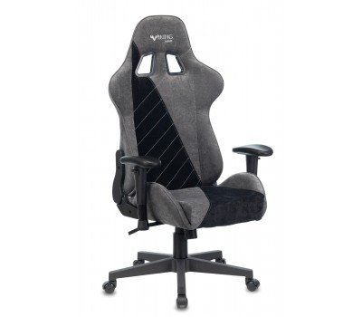 Кресло игровое Zombie VIKING X Fabric серый/черный с подголов. крестовина пластик Кресло игровое Zombie VIKING X Fabric серый/черный с подголов. крестовина пластик